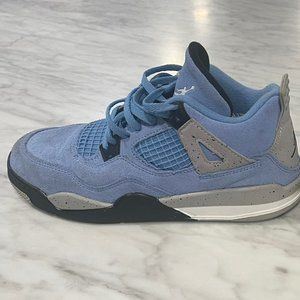 Nike Air Jordan 4 Carolina Blue - Very Rare - Suede Kids Size 2